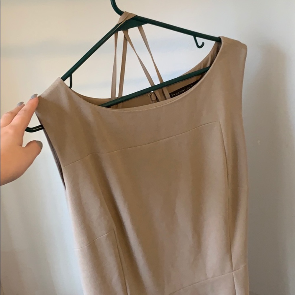 Tan dress